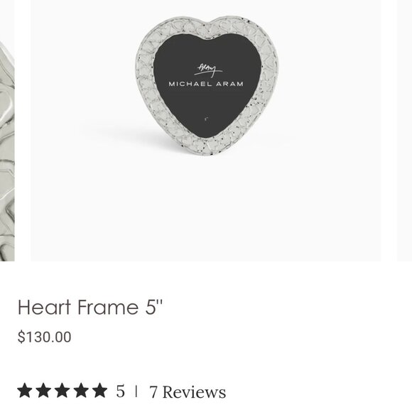 Michael Aram Heart Frame - Picture 1 of 2